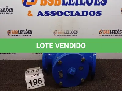LOTE 195 - 01 FILTRO TIPO Y. (NO ESTADO) ATENÇÃO! FAZER A VISITAÇÃO ANTES DE ARREMATAR, NÃO SABEMOS SE FUNCIONA, LEILÃO NÃO TEM GARANTIA E NEM DEVOLUÇÃO, SUJEITO A POSSÍVEIS AVARIAS VISÍVEIS/OCULTAS E/OU AUSÊNCIA DE COMPONENTES.