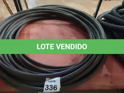 LOTE 336 - 01 ROLO DE MANGUEIRA PARA IRRIGAÇÃO. (NO ESTADO) ATENÇÃO! FAZER A VISITAÇÃO ANTES DE ARREMATAR, NÃO SABEMOS SE FUNCIONA, LEILÃO NÃO TEM GARANTIA E NEM DEVOLUÇÃO, SUJEITO A POSSÍVEIS AVARIAS VISÍVEIS/OCULTAS E/OU AUSÊNCIA DE COMPONENTES.