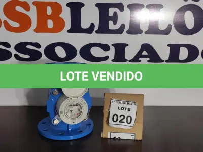 LOTE 020 - 01 HIDRÔMETRO TIPO WOLTMAN 100 WP1 MARCA ZENNER. (NO ESTADO) ATENÇÃO! FAZER A VISITAÇÃO ANTES DE ARREMATAR, NÃO SABEMOS SE FUNCIONA, LEILÃO NÃO TEM GARANTIA E NEM DEVOLUÇÃO, SUJEITO A POSSÍVEIS AVARIAS VISÍVEIS/OCULTAS E/OU AUSÊNCIA DE COMPONENTES.