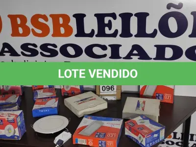 LOTE 096 - 01 LOTE COM LUMINÁRIAS DE LED DE EMBUTIR DECORLUX (NOVO). (NO ESTADO) ATENÇÃO! FAZER A VISITAÇÃO ANTES DE ARREMATAR, NÃO SABEMOS SE FUNCIONA. LEILÃO NÃO TEM GARANTIA E NEM DEVOLUÇÃO, SUJEITO A POSSÍVEIS AVARIAS VISÍVEIS/OCULTAS E/OU AUSÊNCIA DE COMPONENTES.