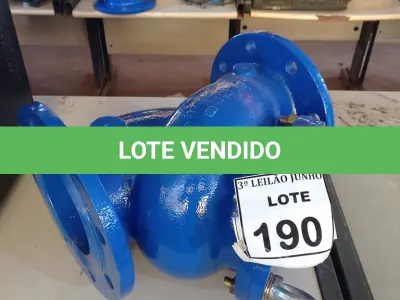 LOTE 190 - 01 FILTRO TIPO Y. (NO ESTADO) ATENÇÃO! FAZER A VISITAÇÃO ANTES DE ARREMATAR, NÃO SABEMOS SE FUNCIONA, LEILÃO NÃO TEM GARANTIA E NEM DEVOLUÇÃO, SUJEITO A POSSÍVEIS AVARIAS VISÍVEIS/OCULTAS E/OU AUSÊNCIA DE COMPONENTES.