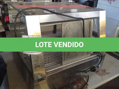 LOTE 192 - 01 ESTUFA PARA SALGADOS INDUSTRIAIS. (NO ESTADO) ATENÇÃO! FAZER A VISITAÇÃO ANTES DE ARREMATAR, NÃO SABEMOS SE FUNCIONA, LEILÃO NÃO TEM GARANTIA E NEM DEVOLUÇÃO, SUJEITO A POSSÍVEIS AVARIAS VISÍVEIS/OCULTAS E/OU AUSÊNCIA DE COMPONENTES.