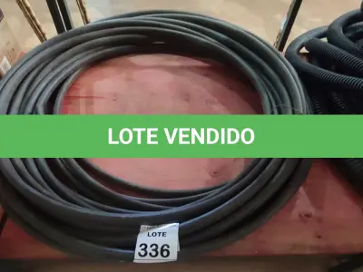 LOTE 336 - 01 ROLO DE MANGUEIRA PARA IRRIGAÇÃO. (NO ESTADO) ATENÇÃO! FAZER A VISITAÇÃO ANTES DE ARREMATAR, NÃO SABEMOS SE FUNCIONA, LEILÃO NÃO TEM GARANTIA E NEM DEVOLUÇÃO, SUJEITO A POSSÍVEIS AVARIAS VISÍVEIS/OCULTAS E/OU AUSÊNCIA DE COMPONENTES.