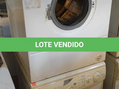 LOTE 303 - 02 MÁQUINAS DE LAVAR ROUPAS SENDO 01 BOSCH E 01 CONTINENTAL 220V. (NO ESTADO) ATENÇÃO! FAZER A VISITAÇÃO ANTES DE ARREMATAR, NÃO SABEMOS SE FUNCIONA. LEILÃO NÃO TEM GARANTIA E NEM DEVOLUÇÃO, SUJEITO A POSSÍVEIS AVARIAS VISÍVEIS/OCULTAS E/OU AUSÊNCIA DE COMPONENTES.