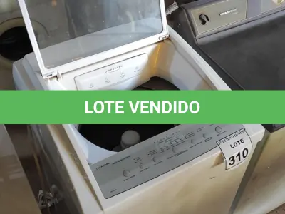 LOTE 310 - 01 MÁQUINA DE LAVAR MARCA BRASTEMP 5KG 220V. (NO ESTADO) ATENÇÃO! FAZER A VISITAÇÃO ANTES DE ARREMATAR, NÃO SABEMOS SE FUNCIONA. LEILÃO NÃO TEM GARANTIA E NEM DEVOLUÇÃO, SUJEITO A POSSÍVEIS AVARIAS VISÍVEIS/OCULTAS E/OU AUSÊNCIA DE COMPONENTES.