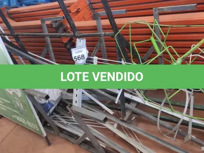 LOTE 568 - 01 FERRAGEM EXPOSITORA. (NO ESTADO) ATENÇÃO! FAZER A VISITAÇÃO ANTES DE ARREMATAR, NÃO SABEMOS SE FUNCIONA, LEILÃO NÃO TEM GARANTIA E NEM DEVOLUÇÃO, SUJEITO A POSSÍVEIS AVARIAS VISÍVEIS/OCULTAS E/OU AUSÊNCIA DE COMPONENTES.