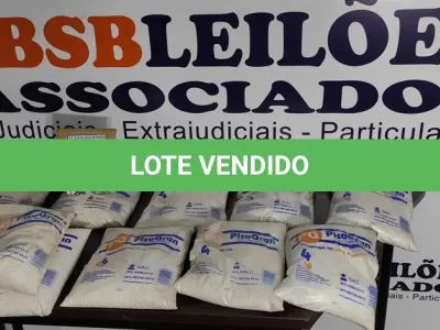 LOTE 061 - 10 PACOTES DE GRANITINA /08 PARA GRAFIATO COM 4KG CADA. (NOVO) (NO ESTADO) ATENÇÃO! FAZER A VISITAÇÃO ANTES DE ARREMATAR, NÃO SABEMOS SE FUNCIONA. LEILÃO NÃO TEM GARANTIA E NEM DEVOLUÇÃO, SUJEITO A POSSÍVEIS AVARIAS VISÍVEIS/OCULTAS E/OU AUSÊNCIA DE COMPONENTES.