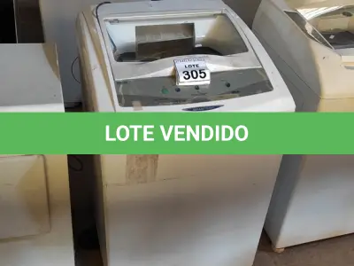 LOTE 357 - 01 MÁQUINA DE LAVAR ROUPAS BRASTEMP. (NO ESTADO) ATENÇÃO! FAZER A VISITAÇÃO ANTES DE ARREMATAR, NÃO SABEMOS SE FUNCIONA. LEILÃO NÃO TEM GARANTIA E NEM DEVOLUÇÃO, SUJEITO A POSSÍVEIS AVARIAS VISÍVEIS/OCULTAS E/OU AUSÊNCIA DE COMPONENTES.