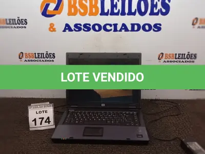 LOTE 174 - 01 NOTEBOOK MARCA HP COM FONTE. (NO ESTADO) ATENÇÃO! FAZER A VISITAÇÃO ANTES DE ARREMATAR, NÃO SABEMOS SE FUNCIONA, LEILÃO NÃO TEM GARANTIA E NEM DEVOLUÇÃO, SUJEITO A POSSÍVEIS AVARIAS VISÍVEIS/OCULTAS E/OU AUSÊNCIA DE COMPONENTES.