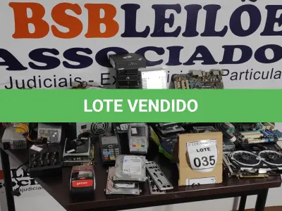 LOTE 035 - 01 LOTE COM GRANDE QUANTIDADE DE PLACAS MÃE E PLACAS DE VÍDEO. (NO ESTADO) ATENÇÃO! FAZER A VISITAÇÃO ANTES DE ARREMATAR, NÃO SABEMOS SE FUNCIONA, LEILÃO NÃO TEM GARANTIA E NEM DEVOLUÇÃO, SUJEITO A POSSÍVEIS AVARIAS VISÍVEIS/OCULTAS E/OU AUSÊNCIA DE COMPONENTES.