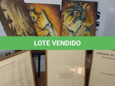 LOTE 627 - 06 QUADROS SENDO 03 SEM MOLDURA.  (NO ESTADO) ATENÇÃO! FAZER A VISITAÇÃO ANTES DE ARREMATAR, NÃO SABEMOS SE FUNCIONA, LEILÃO NÃO TEM GARANTIA E NEM DEVOLUÇÃO, SUJEITO A POSSÍVEIS AVARIAS VISÍVEIS/OCULTAS E/OU AUSÊNCIA DE COMPONENTES.