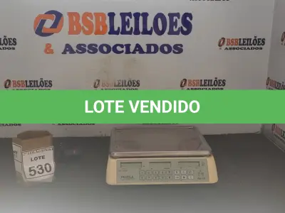 LOTE 530 - 01 BALANÇA MARCA FILIZOLA COM FONTE, DIVISÃO MAX 15KG. (NO ESTADO) ATENÇÃO! FAZER A VISITAÇÃO ANTES DE ARREMATAR, NÃO SABEMOS SE FUNCIONA, LEILÃO NÃO TEM GARANTIA E NEM DEVOLUÇÃO, SUJEITO A POSSÍVEIS AVARIAS VISÍVEIS/OCULTAS E/OU AUSÊNCIA DE COMPONENTES.