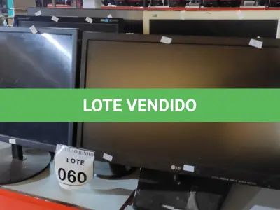 LOTE 060 - 07 MONITORES MARCAS E MODELOS DIVERSOS. (NO ESTADO) ATENÇÃO! FAZER A VISITAÇÃO ANTES DE ARREMATAR, NÃO SABEMOS SE FUNCIONA. LEILÃO NÃO TEM GARANTIA E NEM DEVOLUÇÃO, SUJEITO A POSSÍVEIS AVARIAS VISÍVEIS/OCULTAS E/OU AUSÊNCIA DE COMPONENTES.