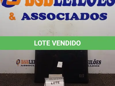 LOTE 171 - 01 NOTEBOOK MARCA HP. (NO ESTADO) ATENÇÃO! FAZER A VISITAÇÃO ANTES DE ARREMATAR, NÃO SABEMOS SE FUNCIONA, LEILÃO NÃO TEM GARANTIA E NEM DEVOLUÇÃO, SUJEITO A POSSÍVEIS AVARIAS VISÍVEIS/OCULTAS E/OU AUSÊNCIA DE COMPONENTES.