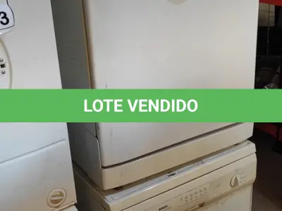 LOTE 355 - 02 LAVAS LOUÇAS SENDO 01 PHILCO E 01 BOSCH. (NO ESTADO) ATENÇÃO! FAZER A VISITAÇÃO ANTES DE ARREMATAR, NÃO SABEMOS SE FUNCIONA, LEILÃO NÃO TEM GARANTIA E NEM DEVOLUÇÃO, SUJEITO A POSSÍVEIS AVARIAS VISÍVEIS/OCULTAS E/OU AUSÊNCIA DE COMPONENTES.