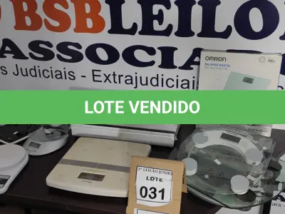 LOTE 031 - 10 BALANÇAS MARCAS E MODELOS DIVERSOS E 01 SELADORA ELÉTRICA. (NO ESTADO) ATENÇÃO! FAZER A VISITAÇÃO ANTES DE ARREMATAR, NÃO SABEMOS SE FUNCIONA. LEILÃO NÃO TEM GARANTIA E NEM DEVOLUÇÃO, SUJEITO A POSSÍVEIS AVARIAS VISÍVEIS/OCULTAS E/OU AUSÊNCIA DE COMPONENTES.