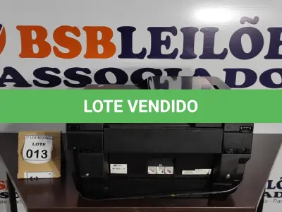 LOTE 013 - 01 IMPRESSORA MULTIFUNCIONAL J6710DW MARCA BROTHER. (NO ESTADO) ATENÇÃO! FAZER A VISITAÇÃO ANTES DE ARREMATAR, NÃO SABEMOS SE FUNCIONA, LEILÃO NÃO TEM GARANTIA E NEM DEVOLUÇÃO, SUJEITO A POSSÍVEIS AVARIAS VISÍVEIS/OCULTAS E/OU AUSÊNCIA DE COMPONENTES.