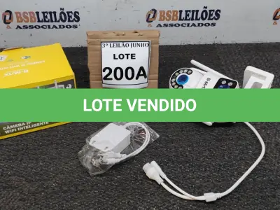 LOTE 200 - CÂMERA DUPLA IP WIFI INTELIGENTE EXTERNA APPS YOOSEE  ALTO FALANTE MICROFONE GIRA 360GRAUS COM LEDES BRANCO FOTOSSENSÍVEL 1080P . (NO ESTADO) ATENÇÃO! FAZER A VISITAÇÃO ANTES DE ARREMATAR, NÃO SABEMOS SE FUNCIONA, LEILÃO NÃO TEM GARANTIA E NEM DEVOLUÇÃO, SUJEITO A POSSÍVEIS AVARIAS VISÍVEIS/OCULTAS E/OU AUSÊNCIA DE COMPONENTES. 
