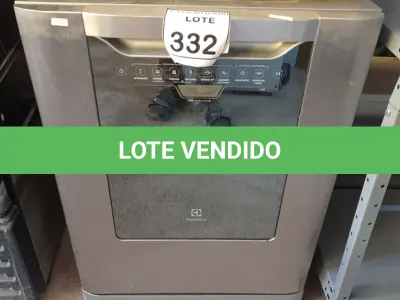 LOTE 332 - 01 LAVA LOUÇA ELECTROLUX. (NO ESTADO) ATENÇÃO! FAZER A VISITAÇÃO ANTES DE ARREMATAR, NÃO SABEMOS SE FUNCIONA, LEILÃO NÃO TEM GARANTIA E NEM DEVOLUÇÃO, SUJEITO A POSSÍVEIS AVARIAS VISÍVEIS/OCULTAS E/OU AUSÊNCIA DE COMPONENTES.
