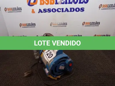 LOTE 120 - 01 BOMBA DE VÁCUO CASEIRA. (NO ESTADO) ATENÇÃO! FAZER A VISITAÇÃO ANTES DE ARREMATAR, NÃO SABEMOS SE FUNCIONA, LEILÃO NÃO TEM GARANTIA E NEM DEVOLUÇÃO, SUJEITO A POSSÍVEIS AVARIAS VISÍVEIS/OCULTAS E/OU AUSÊNCIA DE COMPONENTES.