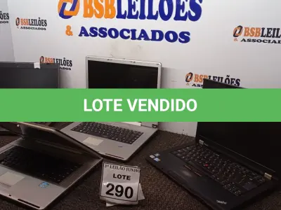 LOTE 290 - 04 NOTEBOOKS DE MARCA E MODELOS DIVERSOS PARA RETIRADA DE PEÇAS. (NO ESTADO) ATENÇÃO! FAZER A VISITAÇÃO ANTES DE ARREMATAR, NÃO SABEMOS SE FUNCIONA, LEILÃO NÃO TEM GARANTIA E NEM DEVOLUÇÃO, SUJEITO A POSSÍVEIS AVARIAS VISÍVEIS/OCULTAS E/OU AUSÊNCIA DE COMPONENTES.
