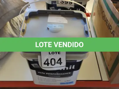 LOTE 404 - 01 GALÃO DE TINTA SUVINIL DE 18L PARA INTERIORES ACABAMENTO FOSCO BRANCO. (NOVO) (NO ESTADO) ATENÇÃO! FAZER A VISITAÇÃO ANTES DE ARREMATAR, NÃO SABEMOS SE FUNCIONA. LEILÃO NÃO TEM GARANTIA E NEM DEVOLUÇÃO, SUJEITO A POSSÍVEIS AVARIAS VISÍVEIS/OCULTAS E/OU AUSÊNCIA DE COMPONENTES.