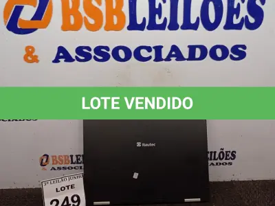 LOTE 249 - 01 NOTEBOOK MARCA ITAUTEC. (NO ESTADO) ATENÇÃO! FAZER A VISITAÇÃO ANTES DE ARREMATAR, NÃO SABEMOS SE FUNCIONA, LEILÃO NÃO TEM GARANTIA E NEM DEVOLUÇÃO, SUJEITO A POSSÍVEIS AVARIAS VISÍVEIS/OCULTAS E/OU AUSÊNCIA DE COMPONENTES.