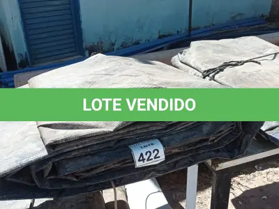 LOTE 422 - 01 LONA DE CAMINHÃO. (NO ESTADO) ATENÇÃO! FAZER A VISITAÇÃO ANTES DE ARREMATAR, NÃO SABEMOS SE FUNCIONA, LEILÃO NÃO TEM GARANTIA E NEM DEVOLUÇÃO, SUJEITO A POSSÍVEIS AVARIAS VISÍVEIS/OCULTAS E/OU AUSÊNCIA DE COMPONENTES.