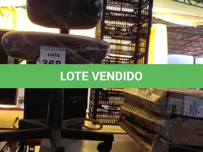 LOTE 368 - 01 CADEIRA PARA ESCRITÓRIO. (NO ESTADO) ATENÇÃO! FAZER A VISITAÇÃO ANTES DE ARREMATAR, NÃO SABEMOS SE FUNCIONA, LEILÃO NÃO TEM GARANTIA E NEM DEVOLUÇÃO, SUJEITO A POSSÍVEIS AVARIAS VISÍVEIS/OCULTAS E/OU AUSÊNCIA DE COMPONENTES.