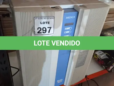 LOTE 297 - 01 SISTEMA DE PURIFICAÇÃO DE ÁGUA MARCA ELGA MEDICA. (NO ESTADO) ATENÇÃO! FAZER A VISITAÇÃO ANTES DE ARREMATAR, NÃO SABEMOS SE FUNCIONA, LEILÃO NÃO TEM GARANTIA E NEM DEVOLUÇÃO, SUJEITO A POSSÍVEIS AVARIAS VISÍVEIS/OCULTAS E/OU AUSÊNCIA DE COMPONENTES.