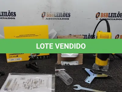 LOTE 350 - TUPIA MANUAL LAMINADORA 220V 600W. (NO ESTADO) ATENÇÃO! FAZER A VISITAÇÃO ANTES DE ARREMATAR, NÃO SABEMOS SE FUNCIONA, LEILÃO NÃO TEM GARANTIA E NEM DEVOLUÇÃO, SUJEITO A POSSÍVEIS AVARIAS VISÍVEIS/OCULTAS E/OU AUSÊNCIA DE COMPONENTES.