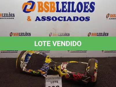 LOTE 298 - 01 HOVERBOARD NA COR CAMUFLADA. (NO ESTADO) ATENÇÃO! FAZER A VISITAÇÃO ANTES DE ARREMATAR, NÃO SABEMOS SE FUNCIONA, LEILÃO NÃO TEM GARANTIA E NEM DEVOLUÇÃO, SUJEITO A POSSÍVEIS AVARIAS VISÍVEIS/OCULTAS E/OU AUSÊNCIA DE COMPONENTES.