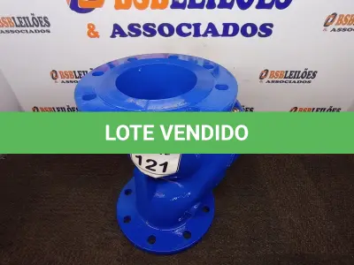 LOTE 121 - 01 FILTRO TIPO Y. (NO ESTADO) ATENÇÃO! FAZER A VISITAÇÃO ANTES DE ARREMATAR, NÃO SABEMOS SE FUNCIONA, LEILÃO NÃO TEM GARANTIA E NEM DEVOLUÇÃO, SUJEITO A POSSÍVEIS AVARIAS VISÍVEIS/OCULTAS E/OU AUSÊNCIA DE COMPONENTES.