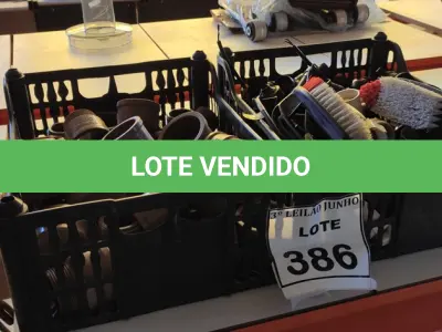 LOTE 386 - 01 LOTE COM CONEXÕES DIVERSAS E 01 LOTE COM BOCAIS PRA LÂMPADAS BULBO. (NO ESTADO) ATENÇÃO! FAZER A VISITAÇÃO ANTES DE ARREMATAR, NÃO SABEMOS SE FUNCIONA. LEILÃO NÃO TEM GARANTIA E NEM DEVOLUÇÃO, SUJEITO A POSSÍVEIS AVARIAS VISÍVEIS/OCULTAS E/OU AUSÊNCIA DE COMPONENTES.