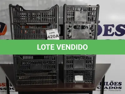 LOTE 420 - 10 CESTAS ORGANIZADORAS. (NO ESTADO) ATENÇÃO! FAZER A VISITAÇÃO ANTES DE ARREMATAR, NÃO SABEMOS SE FUNCIONA, LEILÃO NÃO TEM GARANTIA E NEM DEVOLUÇÃO, SUJEITO A POSSÍVEIS AVARIAS VISÍVEIS/OCULTAS E/OU AUSÊNCIA DE COMPONENTES.