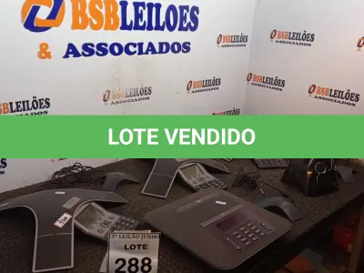 LOTE 288 - 01 LOTE COM VÁRIAS ESTAÇÕES DE ÁUDIO PARA VÍDEO CONFERÊNCIA. (NO ESTADO) ATENÇÃO! FAZER A VISITAÇÃO ANTES DE ARREMATAR, NÃO SABEMOS SE FUNCIONA, LEILÃO NÃO TEM GARANTIA E NEM DEVOLUÇÃO, SUJEITO A POSSÍVEIS AVARIAS VISÍVEIS/OCULTAS E/OU AUSÊNCIA DE COMPONENTES.