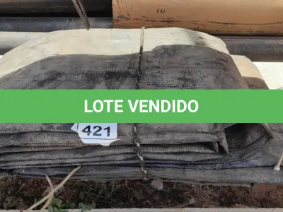 LOTE 334 - 01 LONA DE CAMINHÃO. (NO ESTADO) ATENÇÃO! FAZER A VISITAÇÃO ANTES DE ARREMATAR, NÃO SABEMOS SE FUNCIONA, LEILÃO NÃO TEM GARANTIA E NEM DEVOLUÇÃO, SUJEITO A POSSÍVEIS AVARIAS VISÍVEIS/OCULTAS E/OU AUSÊNCIA DE COMPONENTES.
