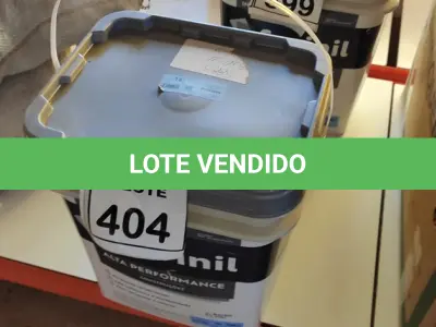 LOTE 404 - 01 GALÃO DE TINTA SUVINIL DE 18L PARA INTERIORES ACABAMENTO FOSCO BRANCO. (NOVO) (NO ESTADO) ATENÇÃO! FAZER A VISITAÇÃO ANTES DE ARREMATAR, NÃO SABEMOS SE FUNCIONA. LEILÃO NÃO TEM GARANTIA E NEM DEVOLUÇÃO, SUJEITO A POSSÍVEIS AVARIAS VISÍVEIS/OCULTAS E/OU AUSÊNCIA DE COMPONENTES.