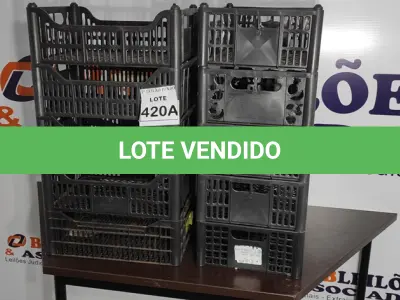 LOTE 420 - 10 CESTAS ORGANIZADORAS. (NO ESTADO) ATENÇÃO! FAZER A VISITAÇÃO ANTES DE ARREMATAR, NÃO SABEMOS SE FUNCIONA, LEILÃO NÃO TEM GARANTIA E NEM DEVOLUÇÃO, SUJEITO A POSSÍVEIS AVARIAS VISÍVEIS/OCULTAS E/OU AUSÊNCIA DE COMPONENTES.