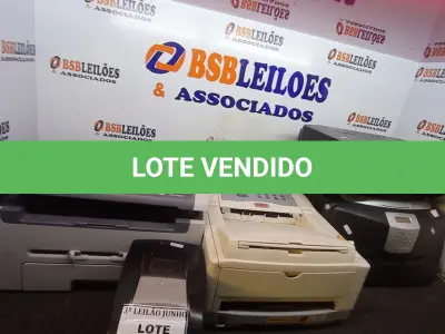 LOTE 111 - 04 IMPRESSORAS DE MARCA E MODELOS DIVERSOS E 01 IMPRESSORA DE CUPOM MARCA BEMATECH. (NO ESTADO) ATENÇÃO! FAZER A VISITAÇÃO ANTES DE ARREMATAR, NÃO SABEMOS SE FUNCIONA, LEILÃO NÃO TEM GARANTIA E NEM DEVOLUÇÃO, SUJEITO A POSSÍVEIS AVARIAS VISÍVEIS/OCULTAS E/OU AUSÊNCIA DE COMPONENTES.