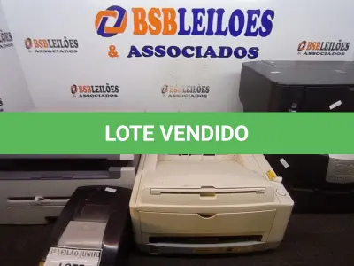 LOTE 111 - 04 IMPRESSORAS DE MARCA E MODELOS DIVERSOS E 01 IMPRESSORA DE CUPOM MARCA BEMATECH. (NO ESTADO) ATENÇÃO! FAZER A VISITAÇÃO ANTES DE ARREMATAR, NÃO SABEMOS SE FUNCIONA, LEILÃO NÃO TEM GARANTIA E NEM DEVOLUÇÃO, SUJEITO A POSSÍVEIS AVARIAS VISÍVEIS/OCULTAS E/OU AUSÊNCIA DE COMPONENTES.