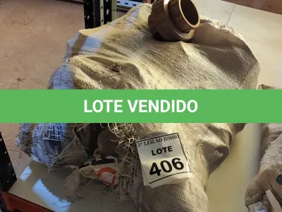 LOTE 406 - 30 UNIDADES DE UNIÃO SOLDÁVEL 85MM. (NO ESTADO) ATENÇÃO! FAZER A VISITAÇÃO ANTES DE ARREMATAR, NÃO SABEMOS SE FUNCIONA. LEILÃO NÃO TEM GARANTIA E NEM DEVOLUÇÃO, SUJEITO A POSSÍVEIS AVARIAS VISÍVEIS/OCULTAS E/OU AUSÊNCIA DE COMPONENTES.