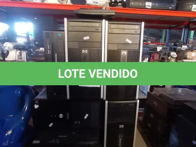 LOTE 119 - 07 CPUS  MARCAS E MODELOS DIVERSOS. (NO ESTADO) ATENÇÃO! FAZER A VISITAÇÃO ANTES DE ARREMATAR, NÃO SABEMOS SE FUNCIONA, LEILÃO NÃO TEM GARANTIA E NEM DEVOLUÇÃO, SUJEITO A POSSÍVEIS AVARIAS VISÍVEIS/OCULTAS E/OU AUSÊNCIA DE COMPONENTES.