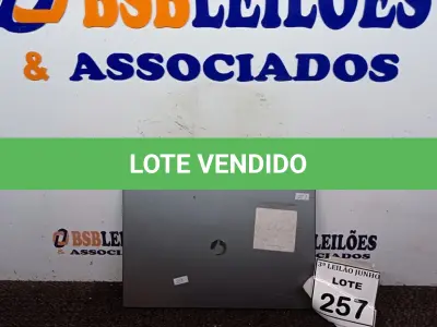 LOTE 257 - 01 NOTEBOOK MARCA POSITIVO. (NO ESTADO) ATENÇÃO! FAZER A VISITAÇÃO ANTES DE ARREMATAR, NÃO SABEMOS SE FUNCIONA, LEILÃO NÃO TEM GARANTIA E NEM DEVOLUÇÃO, SUJEITO A POSSÍVEIS AVARIAS VISÍVEIS/OCULTAS E/OU AUSÊNCIA DE COMPONENTES.
