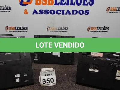 LOTE 350 - 05 NOTEBOOKS DE MARCAS E MODELOS DIVERSOS PARA RETIRADA DE PEÇAS. (NO ESTADO) ATENÇÃO! FAZER A VISITAÇÃO ANTES DE ARREMATAR, NÃO SABEMOS SE FUNCIONA, LEILÃO NÃO TEM GARANTIA E NEM DEVOLUÇÃO, SUJEITO A POSSÍVEIS AVARIAS VISÍVEIS/OCULTAS E/OU AUSÊNCIA DE COMPONENTES.