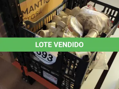 LOTE 393 - 01 LOTE COM TORNEIRAS PLÁSTICAS E TAMPÕES E 01 LOTE COM CONEXÕES DIVERSAS. (NO ESTADO) ATENÇÃO! FAZER A VISITAÇÃO ANTES DE ARREMATAR, NÃO SABEMOS SE FUNCIONA. LEILÃO NÃO TEM GARANTIA E NEM DEVOLUÇÃO, SUJEITO A POSSÍVEIS AVARIAS VISÍVEIS/OCULTAS E/OU AUSÊNCIA DE COMPONENTES.