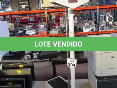 LOTE 204 - 01 BALANÇA FILIZOLA. (NO ESTADO) ATENÇÃO! FAZER A VISITAÇÃO ANTES DE ARREMATAR, NÃO SABEMOS SE FUNCIONA. LEILÃO NÃO TEM GARANTIA E NEM DEVOLUÇÃO, SUJEITO A POSSÍVEIS AVARIAS VISÍVEIS/OCULTAS E/OU AUSÊNCIA DE COMPONENTES.