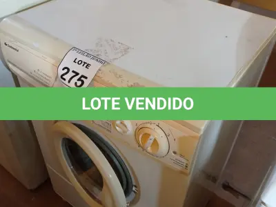 LOTE 346 - 01 MÁQUINA DE LAVAR ROUPAS CONTINENTAL 220V. (NO ESTADO) ATENÇÃO! FAZER A VISITAÇÃO ANTES DE ARREMATAR, NÃO SABEMOS SE FUNCIONA. LEILÃO NÃO TEM GARANTIA E NEM DEVOLUÇÃO, SUJEITO A POSSÍVEIS AVARIAS VISÍVEIS/OCULTAS E/OU AUSÊNCIA DE COMPONENTES.