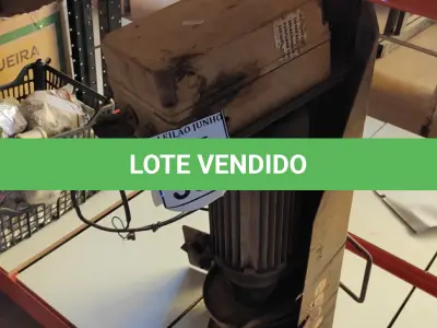 LOTE 331 - 01 GUINCHO ELÉTRICO CAPACIDADE 400KG. (NO ESTADO) ATENÇÃO! FAZER A VISITAÇÃO ANTES DE ARREMATAR, NÃO SABEMOS SE FUNCIONA, LEILÃO NÃO TEM GARANTIA E NEM DEVOLUÇÃO, SUJEITO A POSSÍVEIS AVARIAS VISÍVEIS/OCULTAS E/OU AUSÊNCIA DE COMPONENTES.