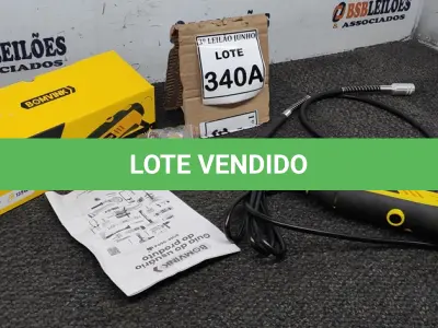 LOTE 340 - KIT RETÍFICA ELÉTRICA 220V 44 PEÇAS. (NO ESTADO) ATENÇÃO! FAZER A VISITAÇÃO ANTES DE ARREMATAR, NÃO SABEMOS SE FUNCIONA, LEILÃO NÃO TEM GARANTIA E NEM DEVOLUÇÃO, SUJEITO A POSSÍVEIS AVARIAS VISÍVEIS/OCULTAS E/OU AUSÊNCIA DE COMPONENTES. 